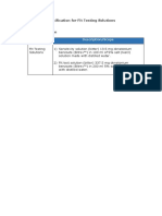 Fit Testing Solutitons Specifications PDF