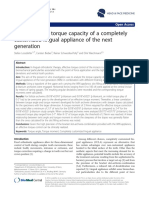 07. 2014 Lossdörfer S et al. # Analysis of the torque capacity