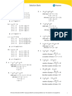 Edexcel IAL P2 Exercise 5A (Solution)