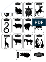 Los Animales Juego de Memoria PDF
