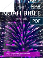 NOAH-Bible-March-19 Valuation and Outlook