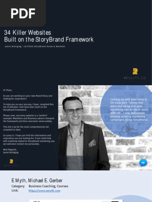 34 Killer Websites Built on the StoryBrand Framework 2019 28