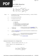 ESAL Calculation and AASHTO Equations | PDF | Transportation Engineering