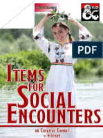 Items For Social Encounters (5e)