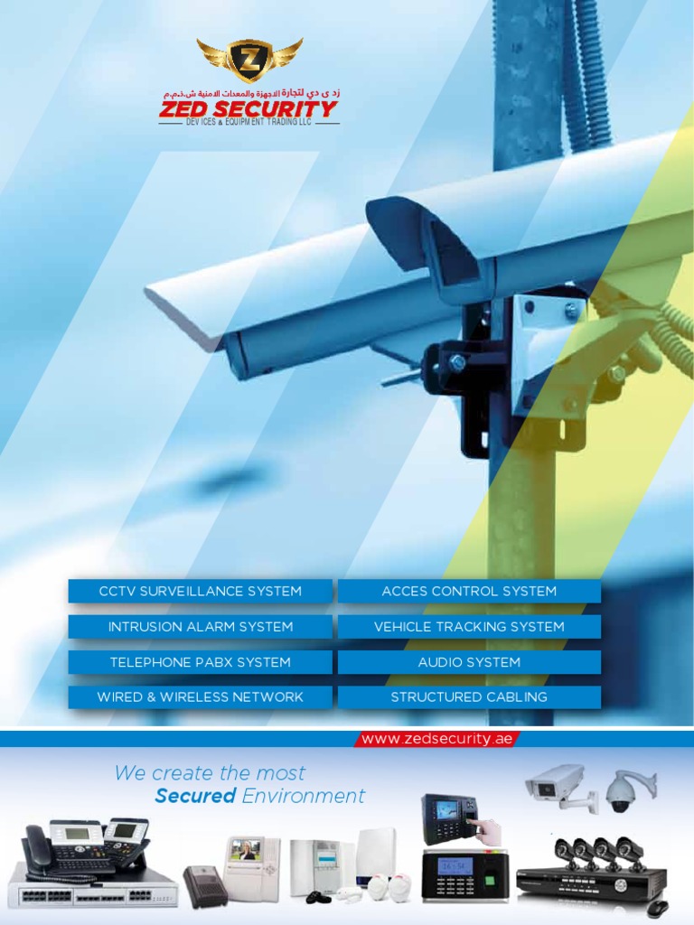 Comprehensive Security Solutions Offered | PDF | Security Alarm ...