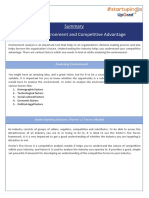 Summary_Analysing Environment & Competitive Advantage.pdf