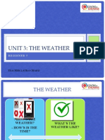 Unit 3: The Weather: Beginner 5