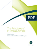 The Principles of PR Measurement