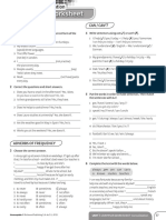 Achievers A2 Grammar Worksheet Consolidation Unit 1