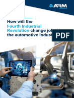 How Will The Change Jobs in The Automotive Industry?: Fourth Industrial Revolution