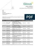 LLC Lounge M Number: PTBI004127: Glovo Date (Asia/Tbilisi) Description Price % Commission Payment Method