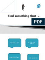 Find Something That