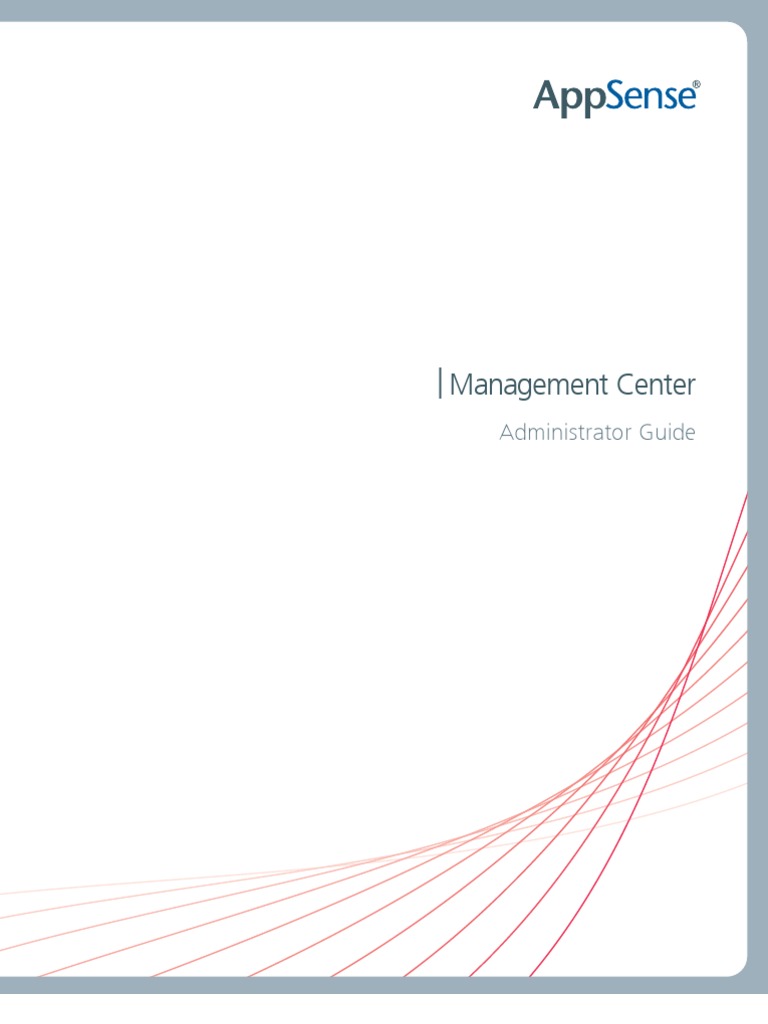 App Sense Management Center Administrator Guide | PDF | Public Key ...
