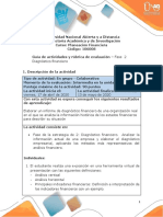 GUIA Fase 2 - Diagnóstico Financiero