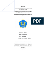 Perbaikan Analisis Kurikulum Isya Anjani