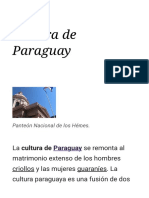 Cultura de Paraguay - Wikipedia, La Enciclopedia Libre