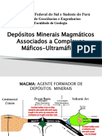 P Depósitos Complexos Máficos-Ultramáficos