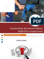 Retorno Laboral e Inspecciones