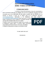 Comunicado Ppa