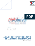 Analisis Interno Dislubrival