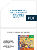 Criterios de Seleccion de Un Software Educativo