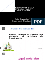 Justificación de Investigación