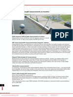 Radio Frequency Field-Strength Measurements On Location