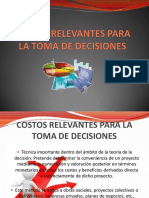 Costos Relevantes para La Toma de Decisiones