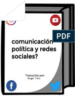 Comunicacion Politica y Redes Sociales