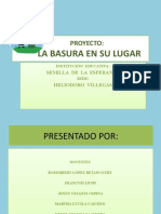 Proyecto LA BASURA EN SU LUGAR.pptx