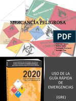 Uso de La Guía de Respuesta en Caso de Emergencia GRE