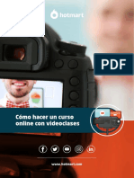 ¿Cómo Crear Un Curso Online Con Videoclases - PDF