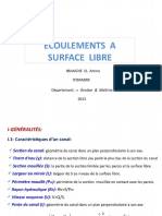 Ecoulement Surface Libre