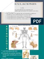 Articulaciones de La Cabeza