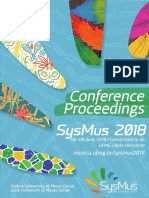 Sysmus18 Proceedings