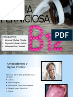 ANEMIA PERNICIOSA Con RAM Y FACTORES BILOGICOS