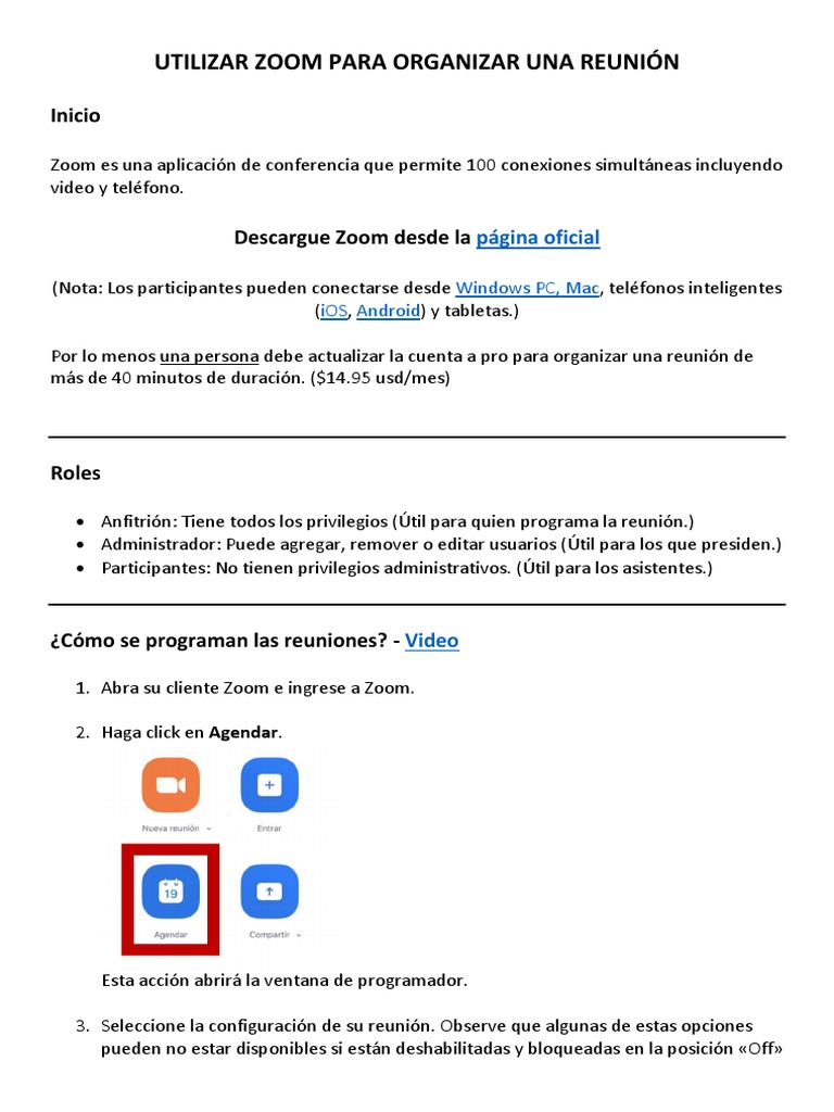Zoom Instructions S PDF PDF Contraseña Ios