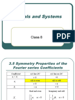 Signals and Systems Class 8