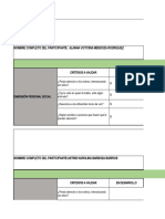 Formato de Seguimiento Al Desarrollo Infantil Actual