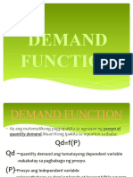 Demand Function