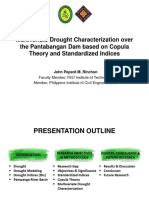 Multivariate Drought Characterization Over The Pantabangan Dam Based On Copula Theory and Standardized Indices