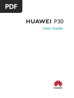 HUAWEI P30 User Guide - (ELE-L09&ELE-L29&ELE-L04, EMUI10.0 - 01, EN)