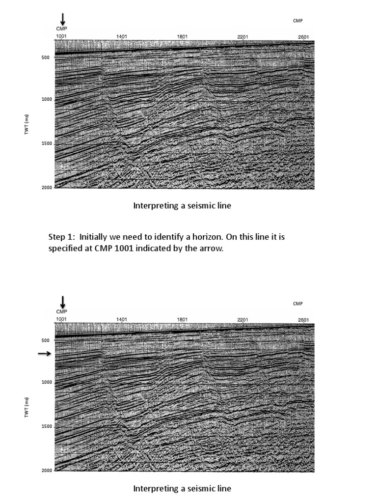 Interpreting A Seismic Line | PDF | Geology | Science