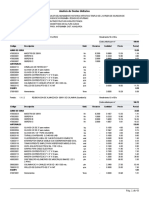 Analisis de Costos Unitarios: 189.64 Código Descripción Unid. Recursos Cantidad Precio Parcial Mano de Obra 19.28