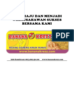 Bisnis Pisang Goreng Kriuk Manis