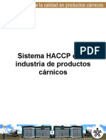 HACCP EN LA INDUSTRIA DE DERIVADOS CARNICOS