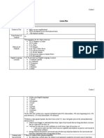 Lesson Plan Class Description: Urban Higher Income Neighborhood