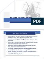 Teori Permainan PDF