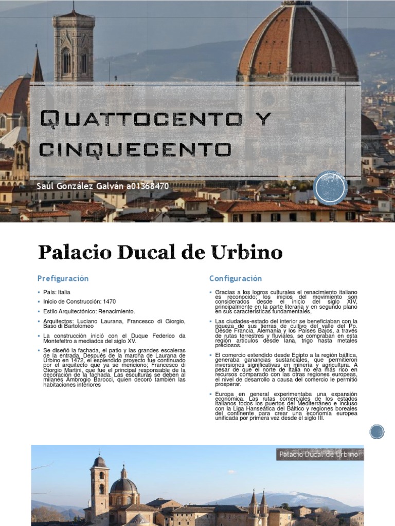 Arquitectura del Renacimiento en Italia | PDF | Viajes y turismo