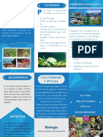 Triptico La Biodiversidad Biologia I PDF